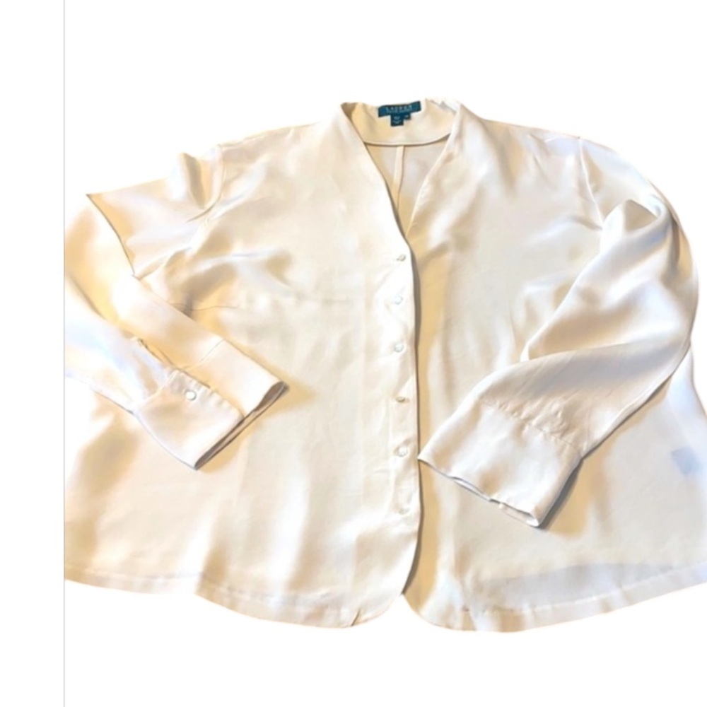 RALPH LAUREN 100% silk blouse FINAL PRICE - Picture 2 of 7